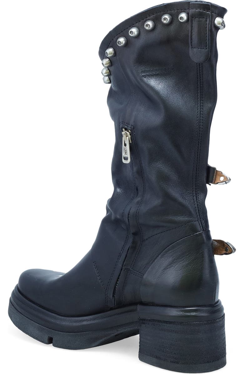A.S.98 Easton Studded Boot, Alternate, color, Black
