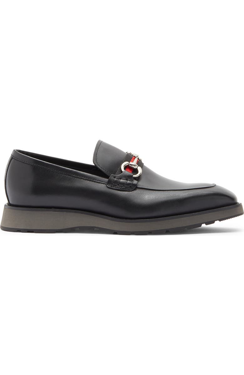 Maison Forte Dominica Hybrid Bit Loafer, Alternate, color, Black