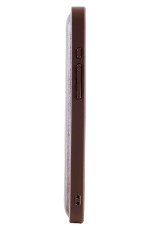 Auramma Cushioned Iphone 15 Pro Max Case In Brown
