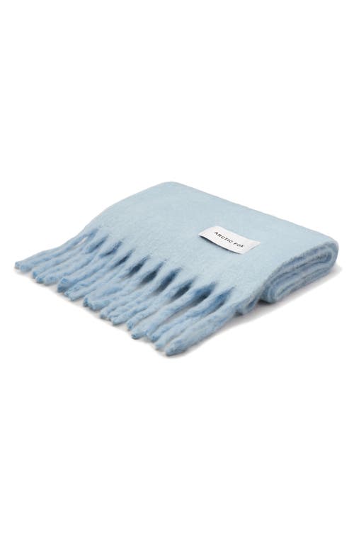 Arctic Fox & Co. Arctic Fox & Co The Stockholm Fringe Scarf In Blue