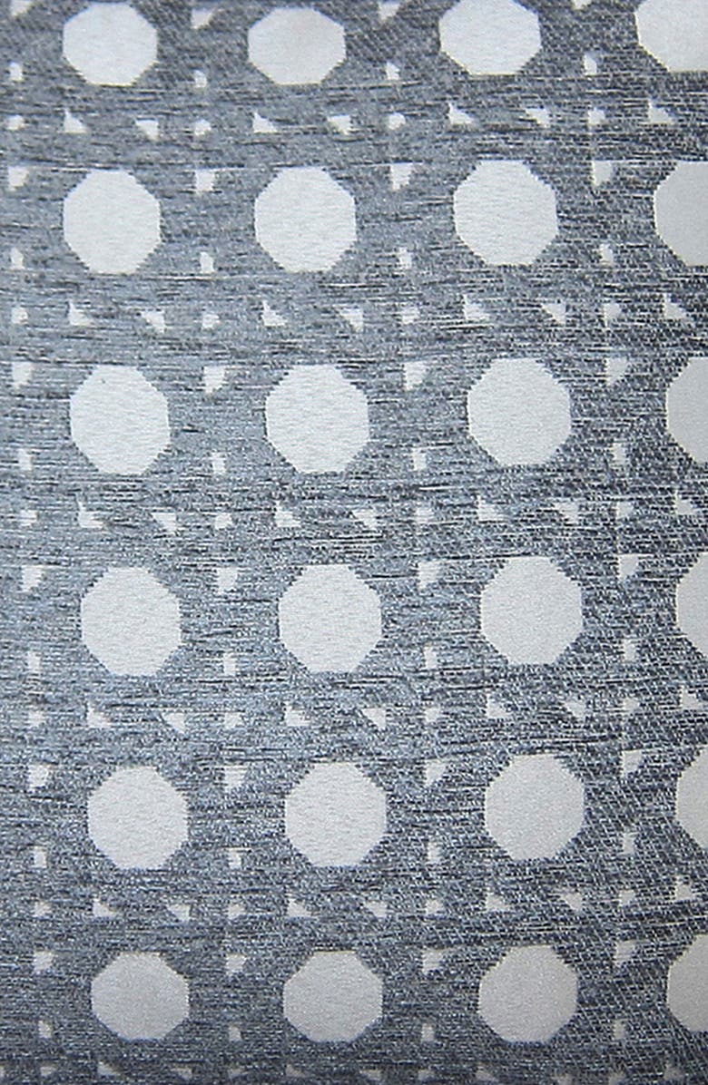 STUDIOCHIC Cane Accent Pillow, Alternate, color, Gray