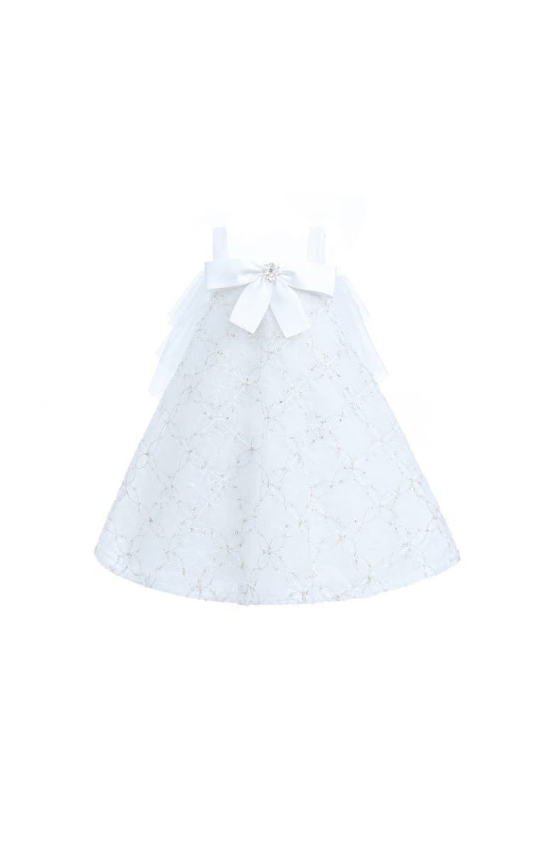 Tulleen Cadiz Dress, Main, color, White