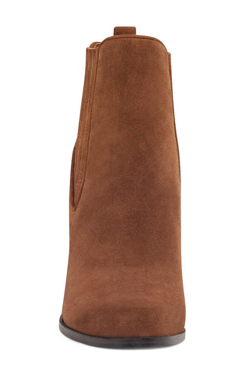 Nine West Crimson Chelsea Bootie In Brown