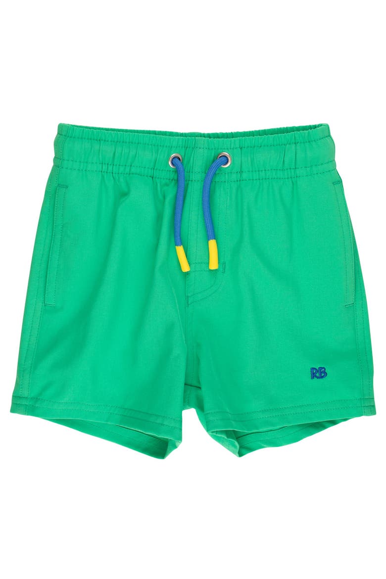UPF50+ Sun Protected Stretch Swim Trunks, Main, color, Bright Green