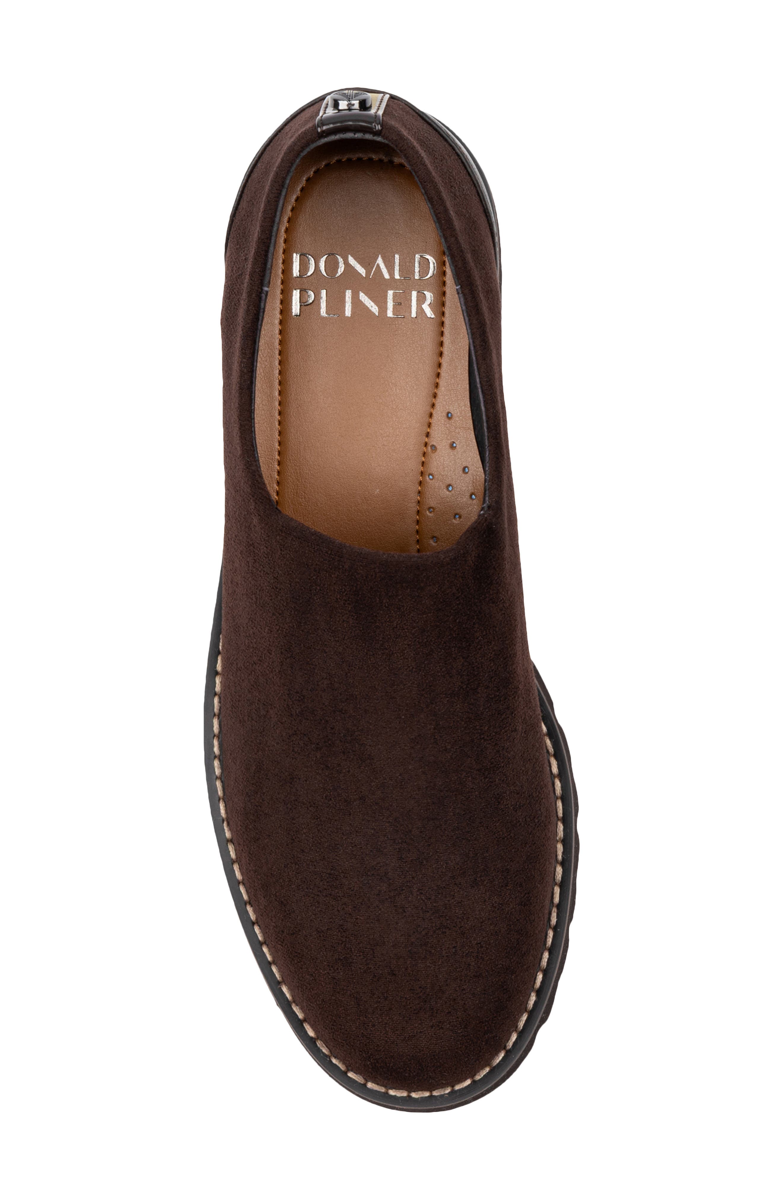Taper Lug Sole Slip-On, Alternate, color, DARK BROWN