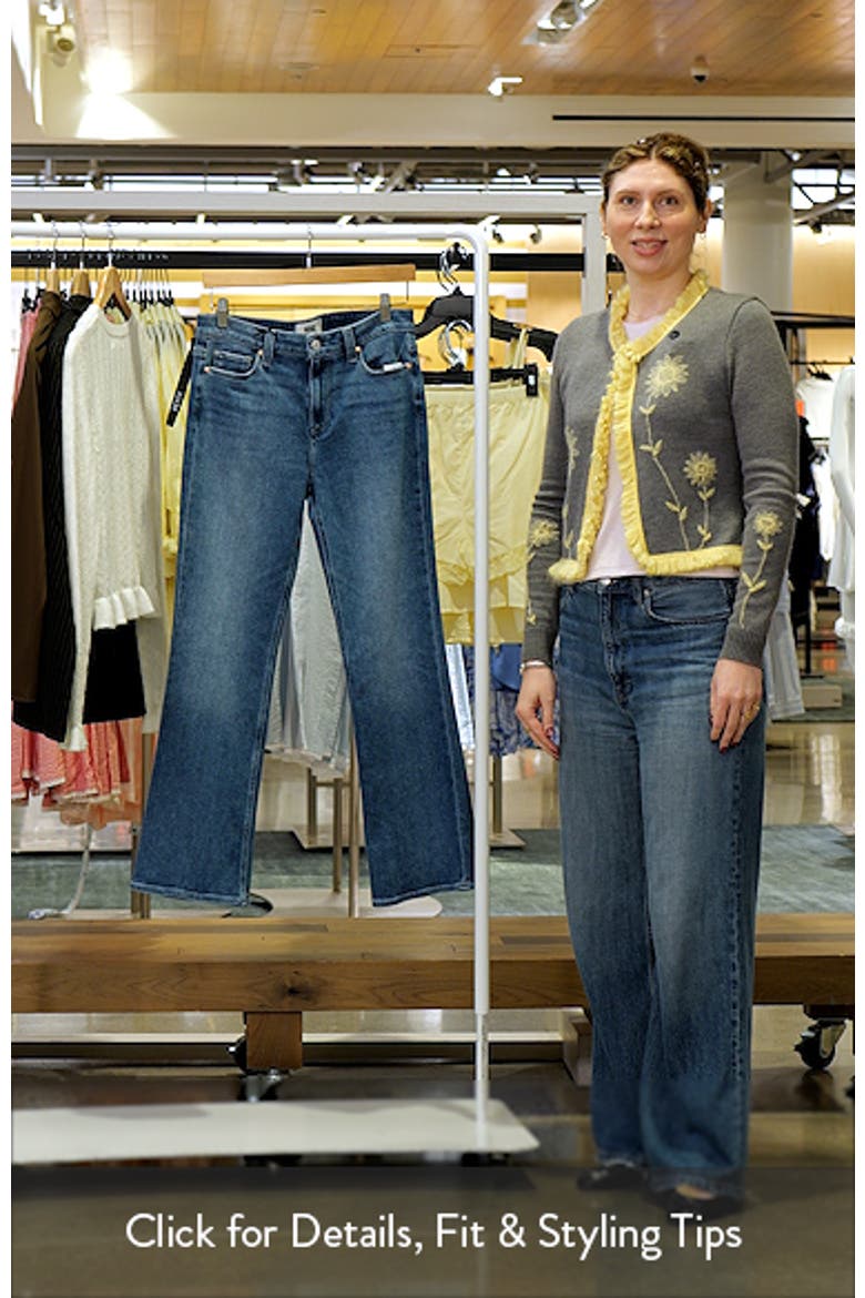 Laurel Canyon High Waist Flare Leg Jeans video