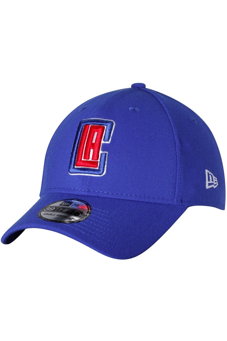 Men's New Era Royal LA Clippers Team Classic 39THIRTY Flex Hat, Main, color, Blue