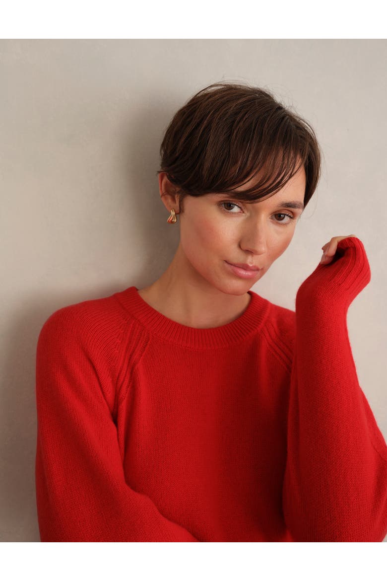 Claudia Knitted Midi Dress, Alternate, color, Pepper Red