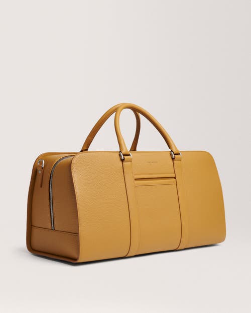 Carl Friedrik Palissy Duffle Bag In Mustard Yellow