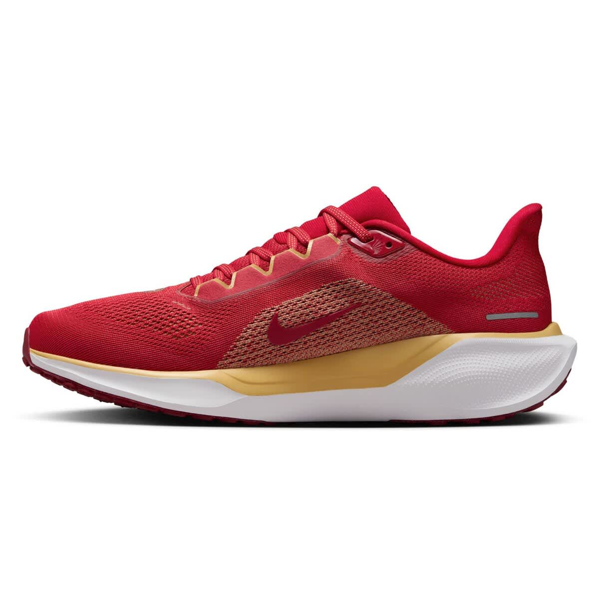 Nike Unisex Nike Red San Francisco 49ers Zoom Pegasus 41 Running Shoes, Alternate, color, Red