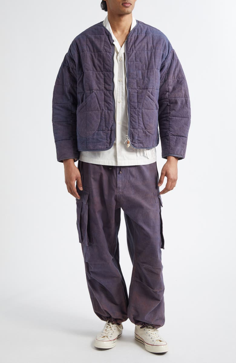 Story mfg. Peace Organic Cotton Slub Cargo Pants, Alternate, color,