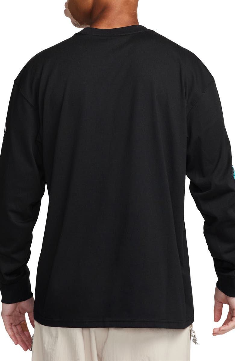 Nike Dri-FIT ACG Ripple Effect Long Sleeve Graphic T-Shirt, Alternate, color, 