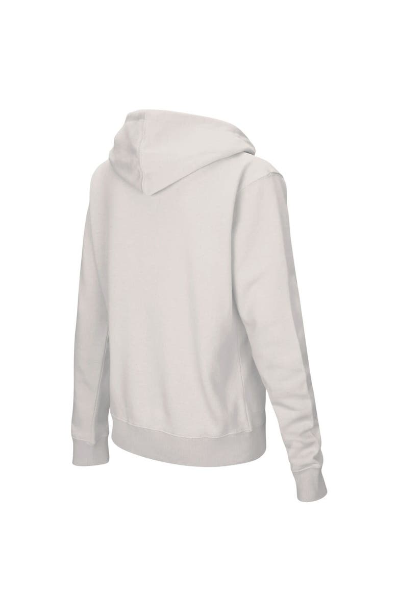 COLOSSEUM Women's White Penn State Nittany Lions Arch & Logo 1 Pullover Hoodie, Alternate, color, White