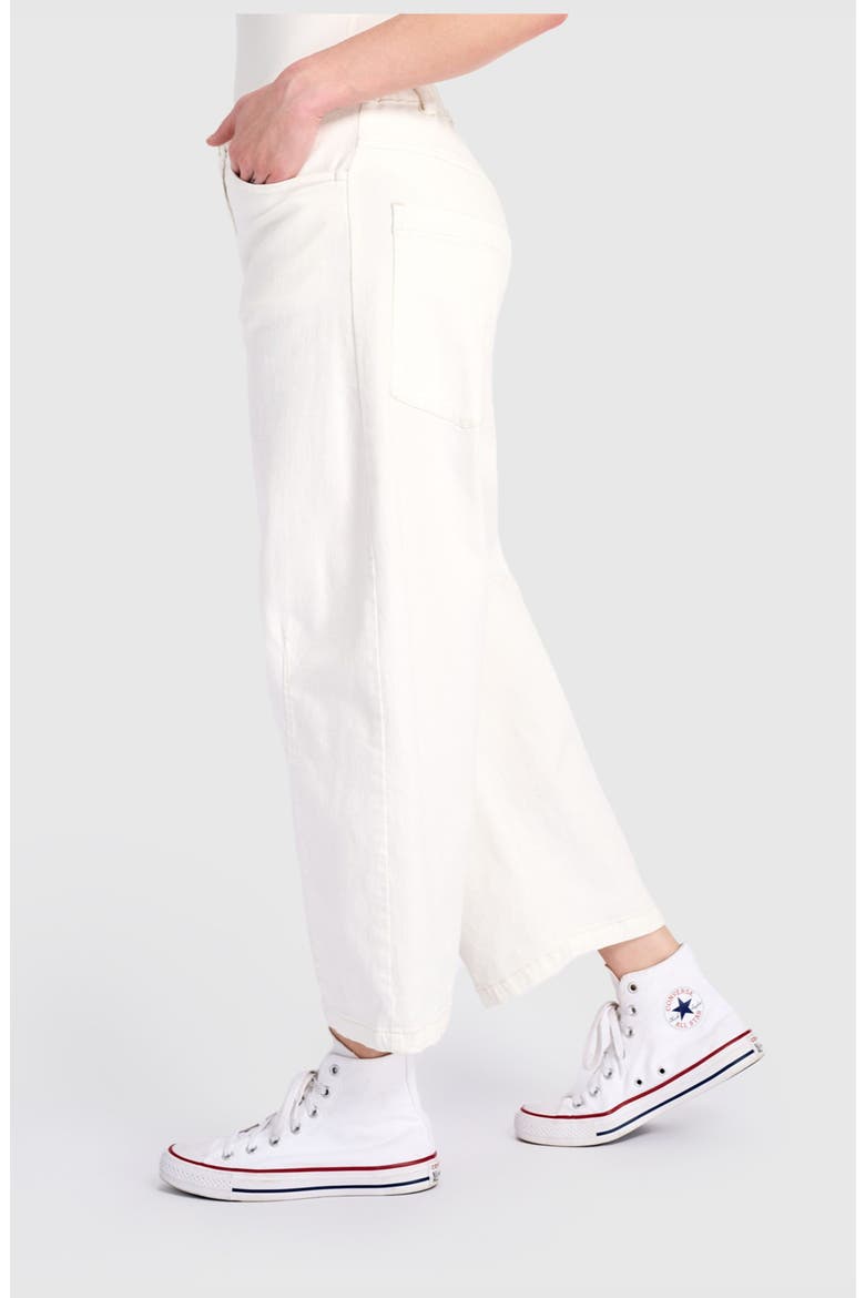 Go-To Barrel Pants, Alternate, color, White