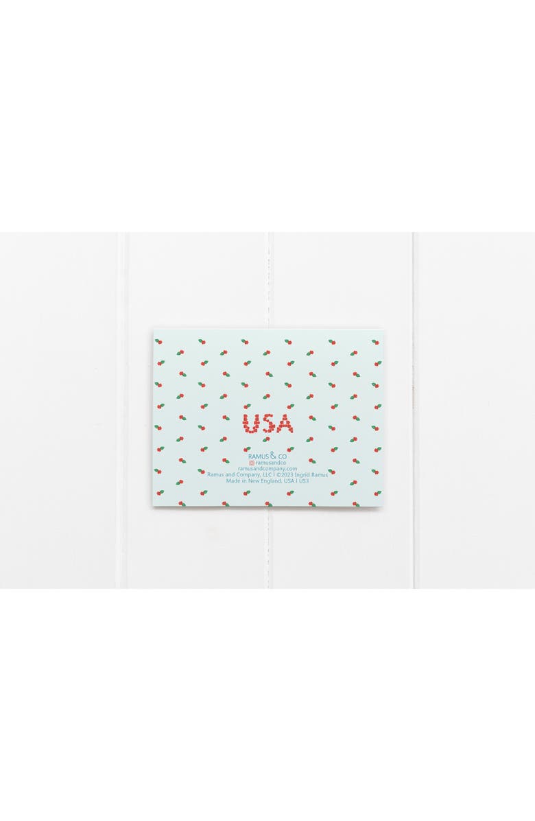 Ramus & Co USA Floral Flag Greeting Card Pack Set, Alternate, color, Multi-Pack