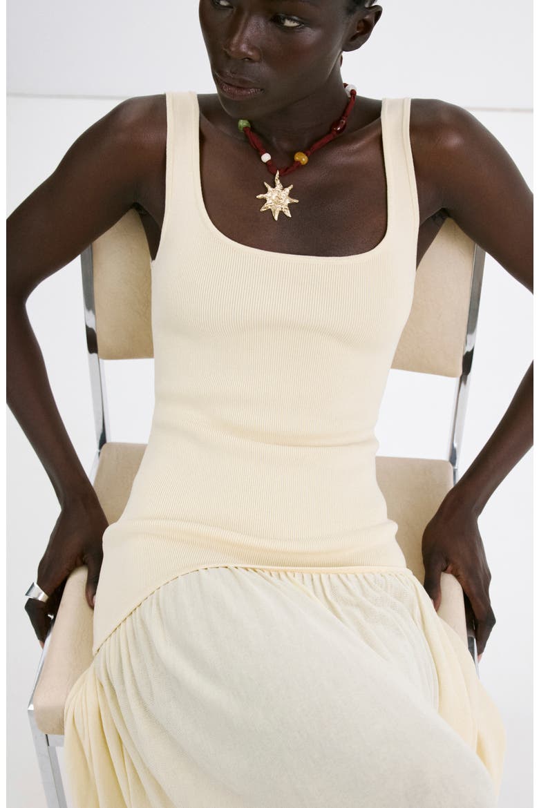 Beaded Sun Pendant Necklace, Alternate, color, GOLD