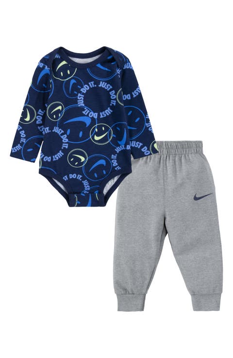 Happy Long Sleeve Bodysuit & Pants Set (Baby)