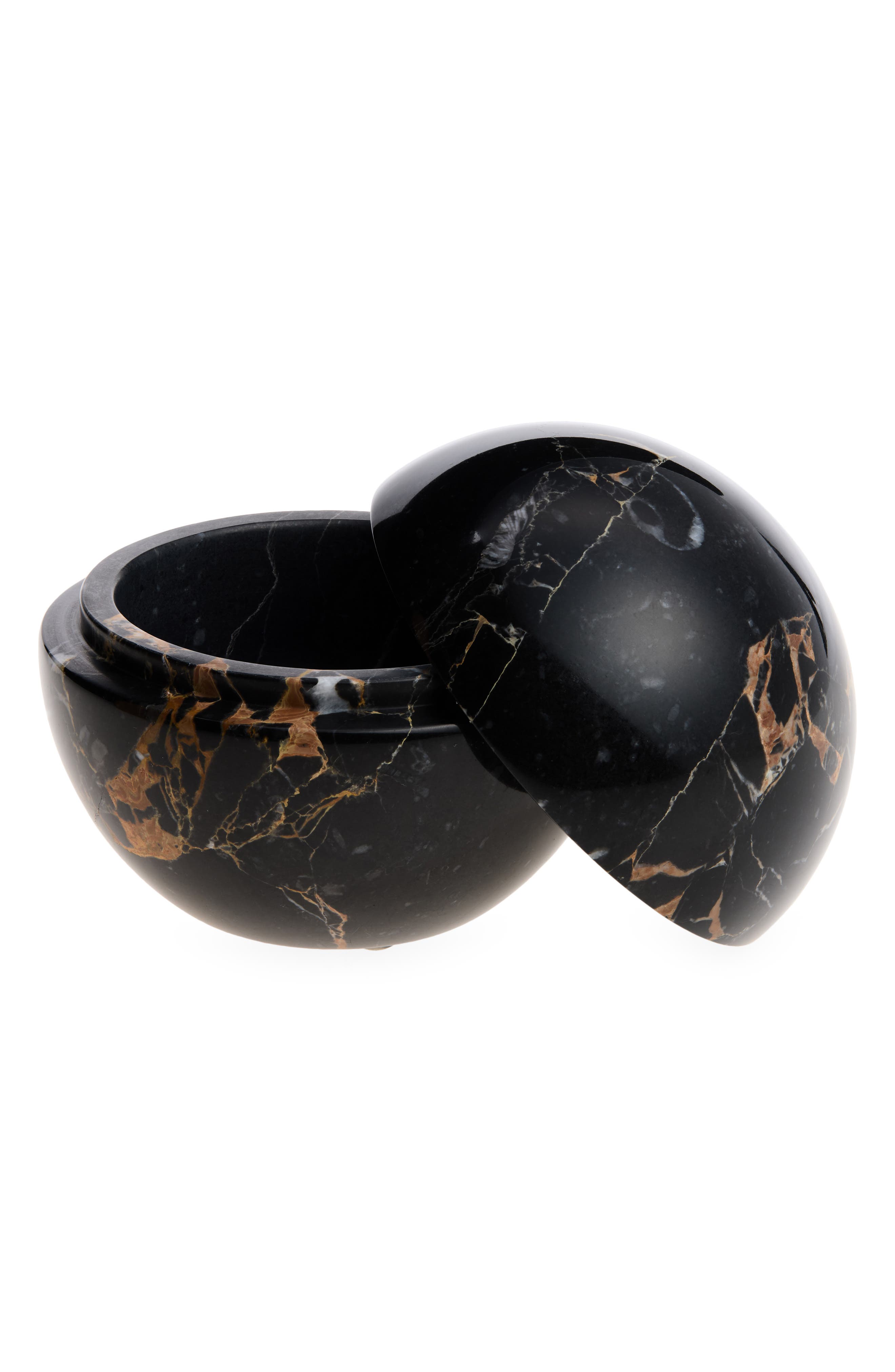 Kassatex Marble Lidded Jar