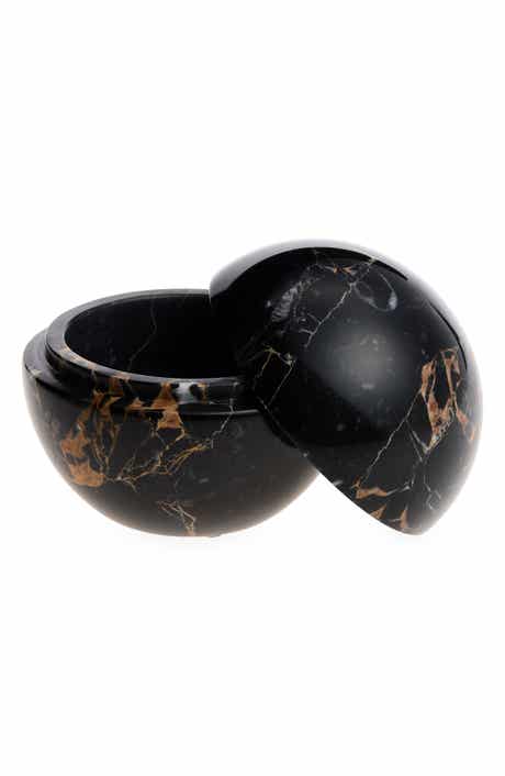 Kassatex Marble Lidded Jar