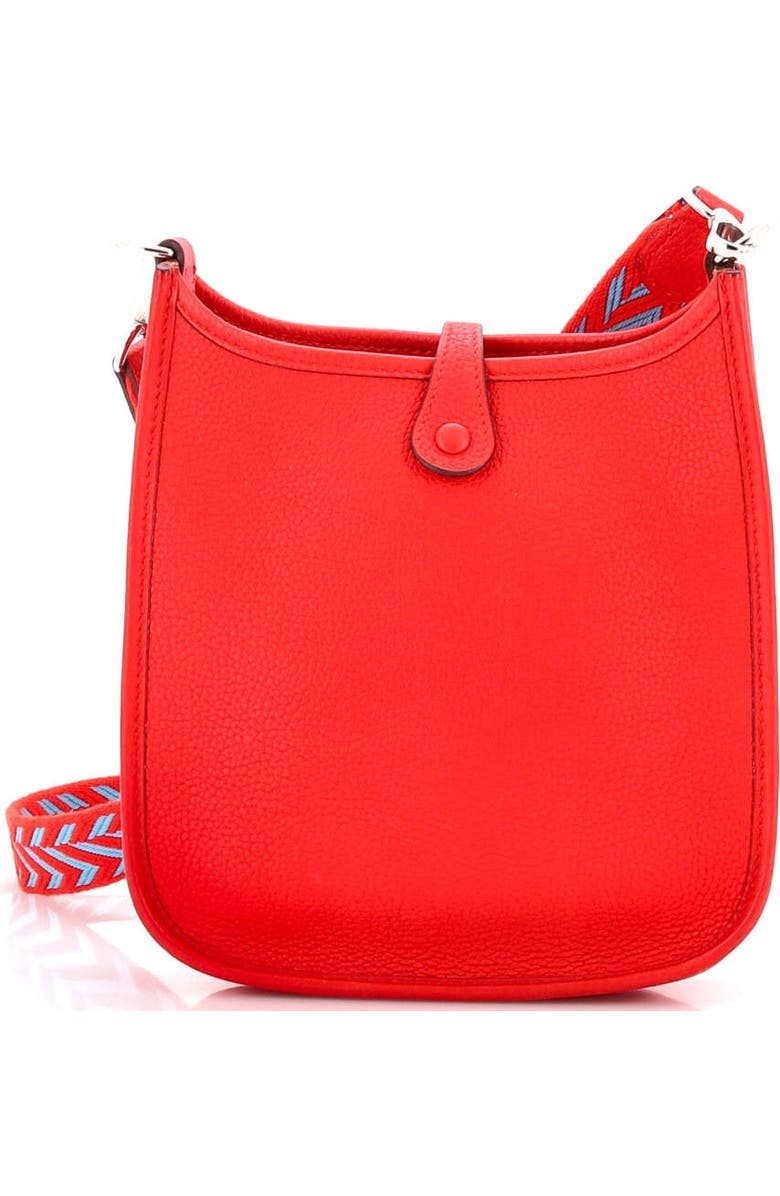 Pre-Owned Hermes Evelyne Bag Gen III Maurice TPM, Alternate, color, Rouge De Coeur