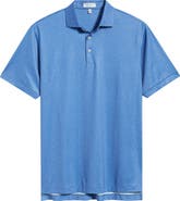 Peter Millar Barrier Microprint Performance Jersey Polo