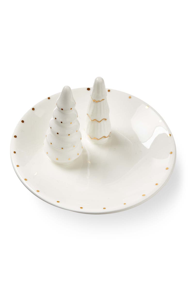 tag Starlight Ring Trinket Dish Decorative Ceramic Bowl Gold, Main, color, Gold