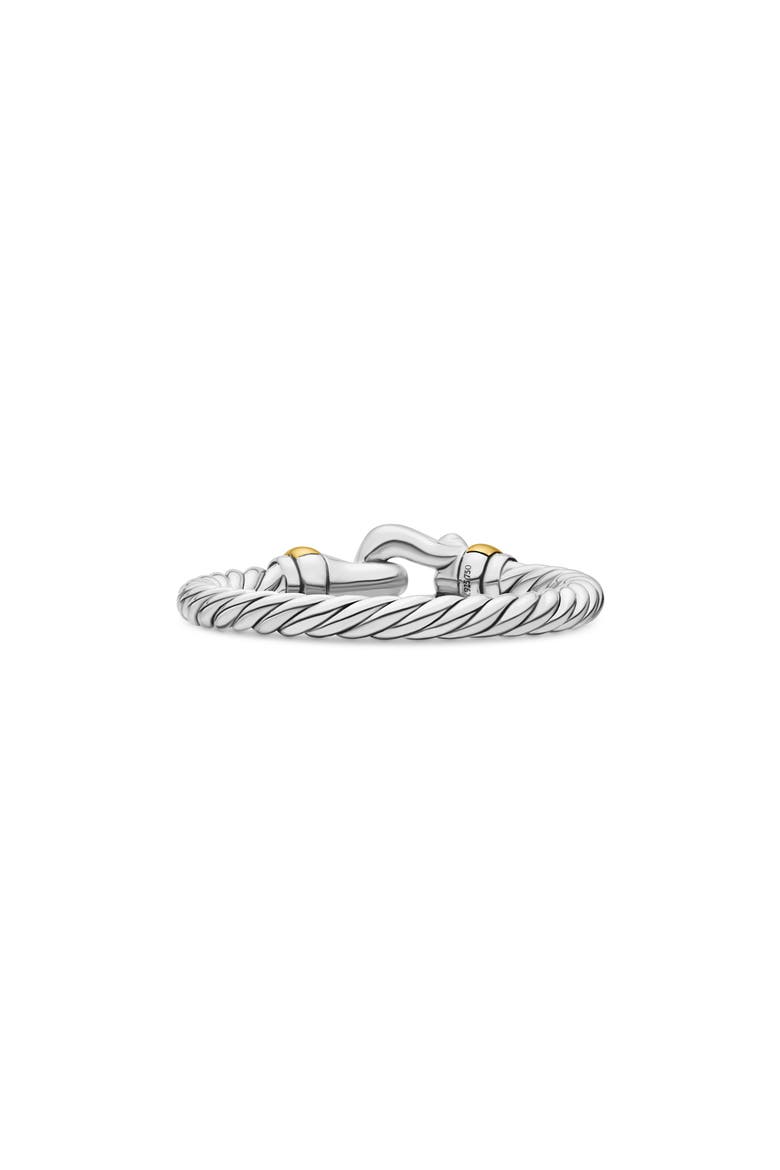 Cable Collectibles Petite Buckle Ring, Alternate, color, SILVER