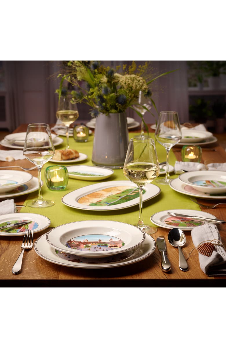 Villeroy & Boch Design Naif Dinner Plate #5 By the Fireside, Alternate, color, NO COLOR