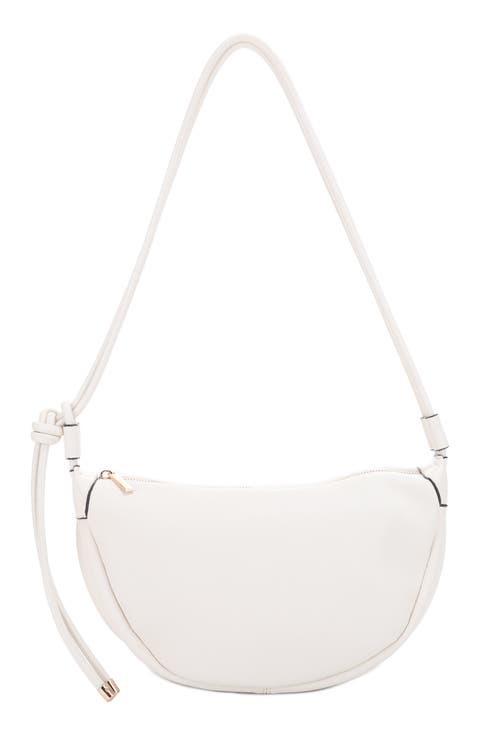 Aria Recycled Vegan Leather Shoulder Bag
