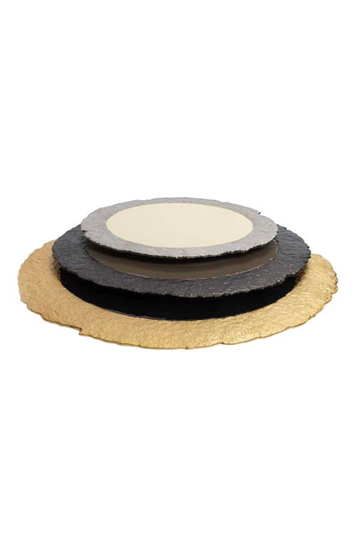 Lunares Lazy Susan In Gold
