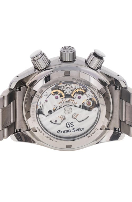 WATCHFINDER & CO. WATCHFINDER & CO. GRAND SEIKO PREOWNED SPRING DRIVE BRACELET WATCH, 43.5MM 