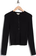 Parker Ribbed Button Front Cardigan