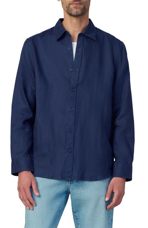 Jakob Linen Button-Up Shirt