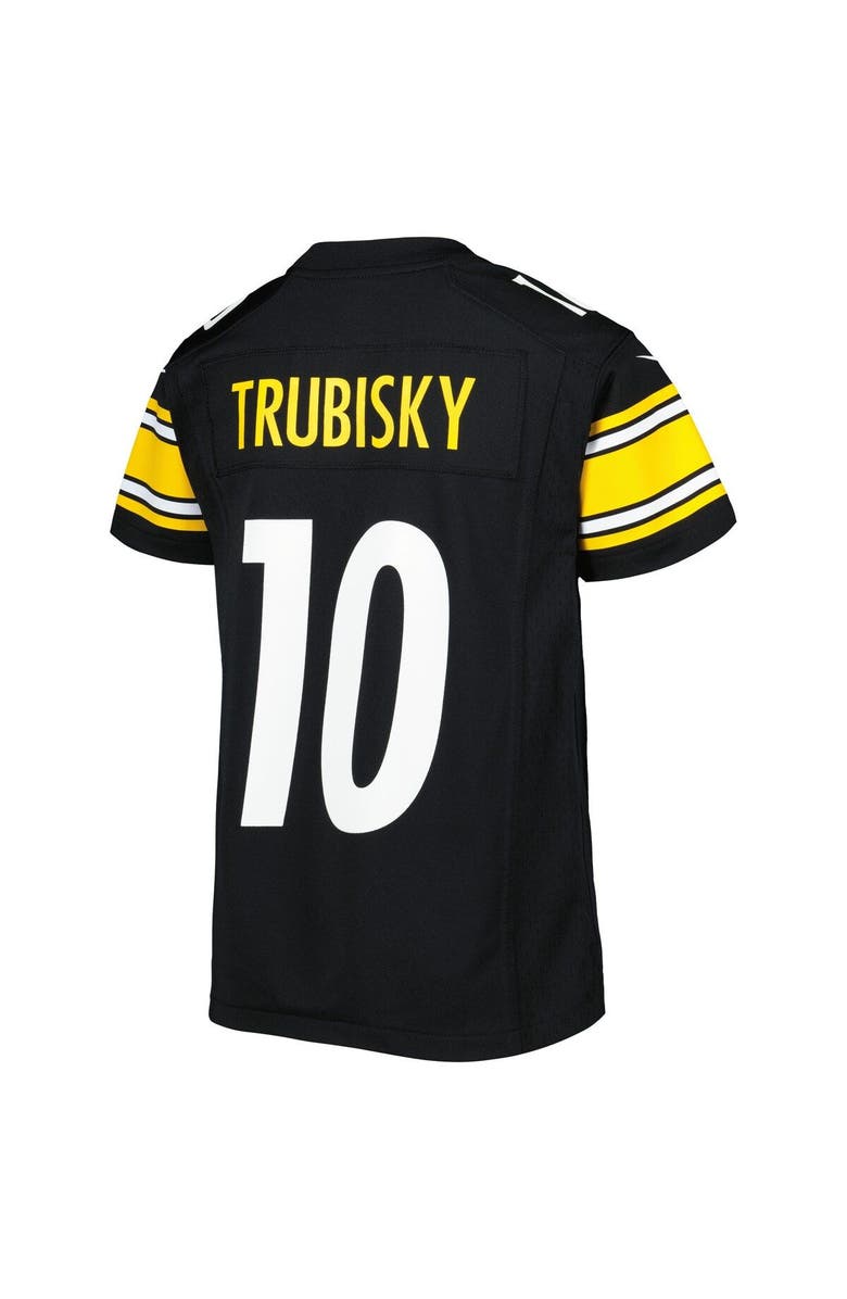 Nike Youth Nike Mitchell Trubisky Black Pittsburgh Steelers Game Jersey, Alternate, color,