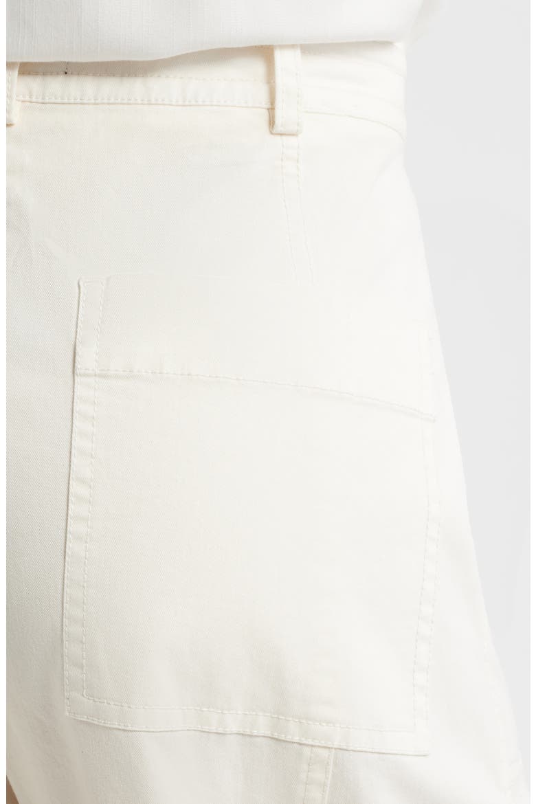 Lunar Barrel Leg Pants, Alternate, color, BONE
