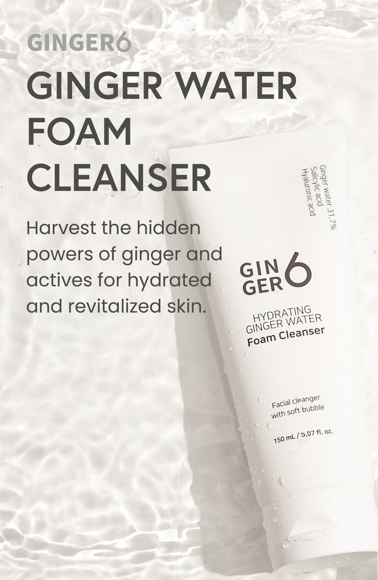 Ginger6 Ginger Water Foam Cleanser, Alternate, color, 