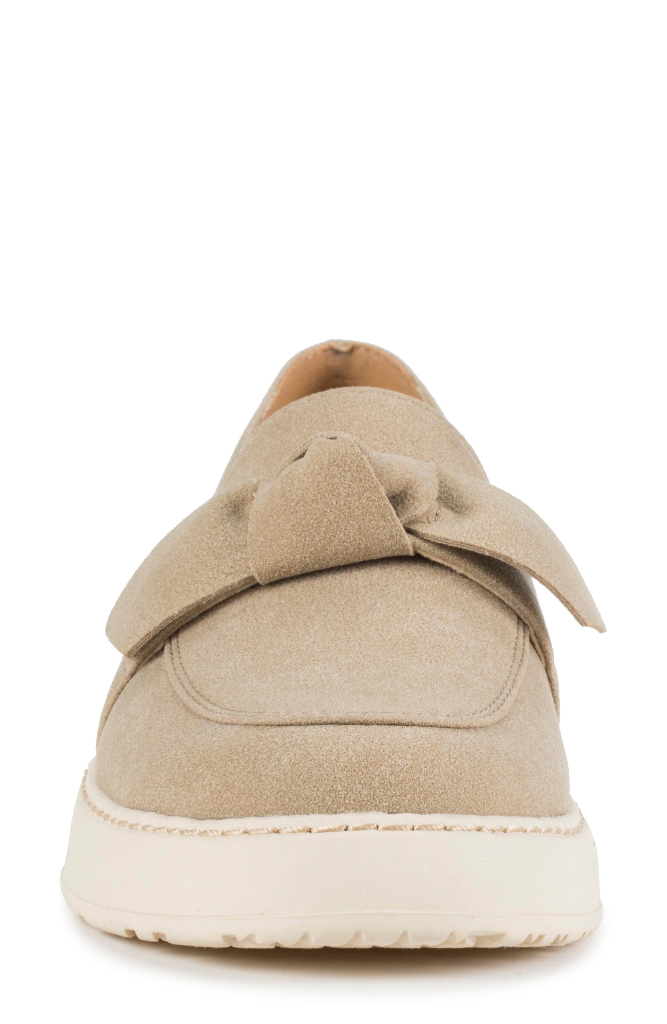 Ferdana Moc Toe Slip-On Loafer, Alternate, color, TAUPE