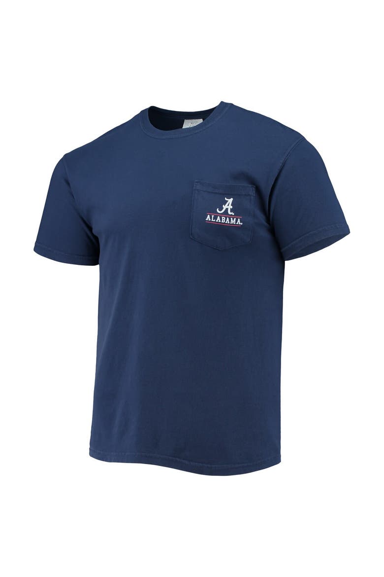 Men's Navy Alabama Crimson Tide Campus Americana T-Shirt, Alternate, color, Navy