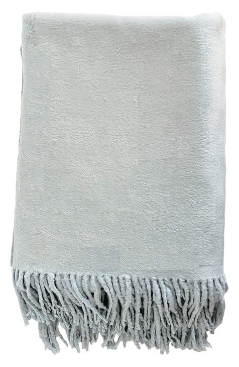 Plaza Silk Blend Throw Blanket