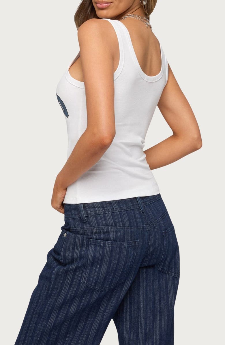 EDIKTED Girly Rib Tank, Alternate, color, 