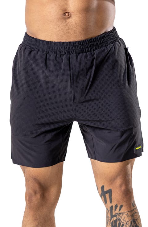 Perforated Training Shorts