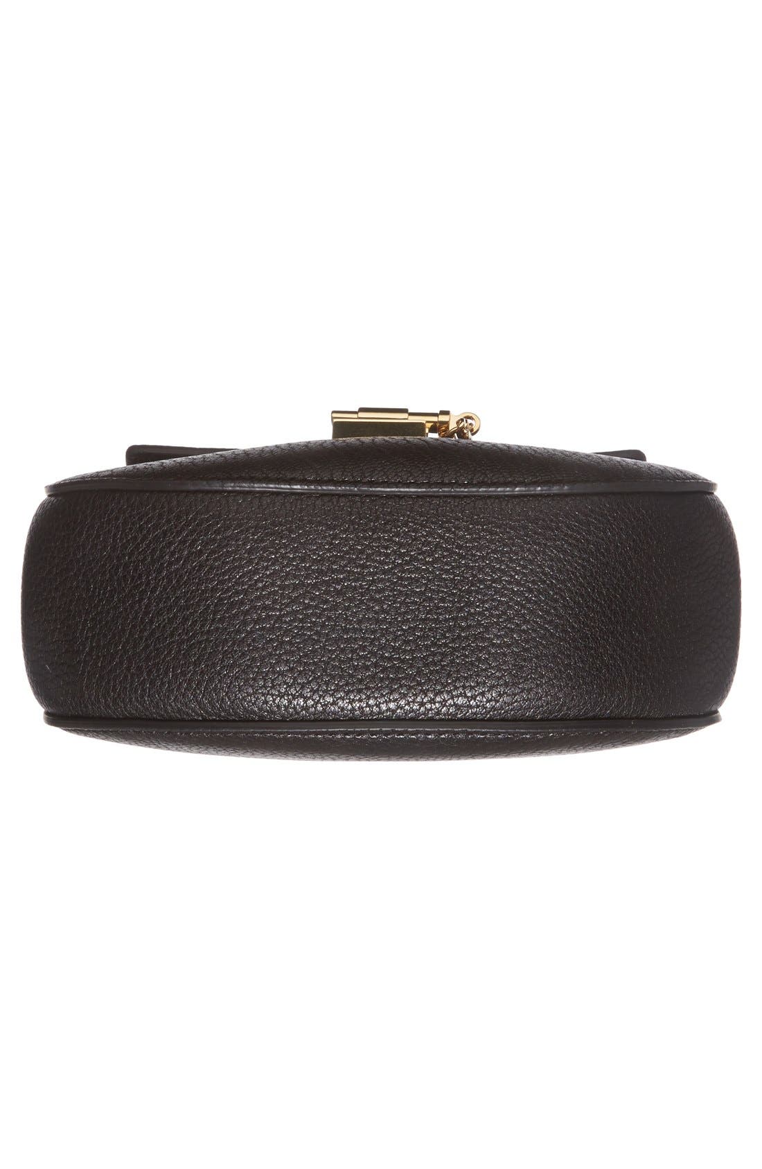 Chloé 'Mini Drew' Leather Shoulder Bag, Alternate, color, 