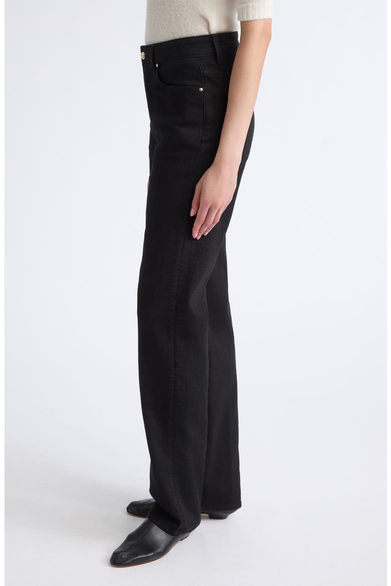 Flex High Waist Straight Leg Jeans, Alternate, color, DUSK WASH