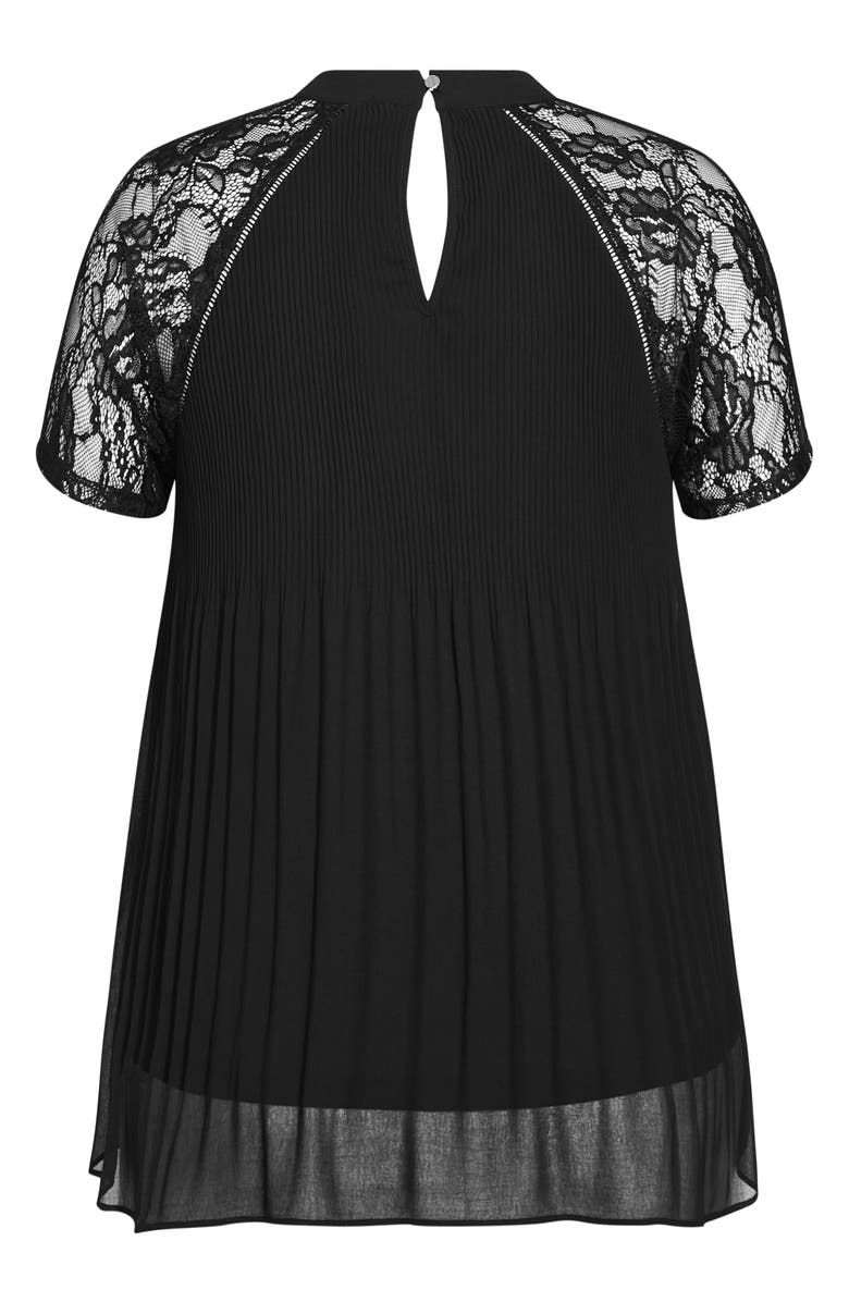 City Chic Lace Cherish Top, Alternate, color, 