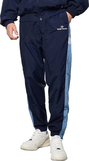 Sergio Tacchini Angolo Zip Cuff Crinkle Nylon Track Pants Sergio Tacchini Angolo Zip Cuff Crinkle Nylon Track Pants