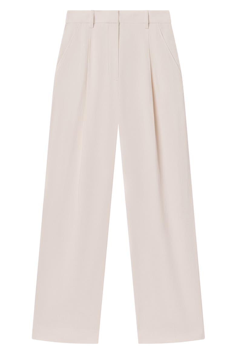 Winston Linen Blend Pants, Alternate, color, BUTTERCREAM