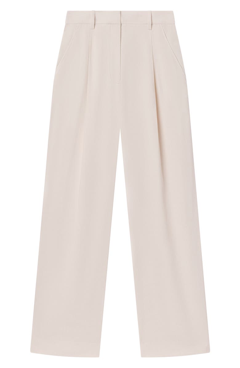 A.L.C. Winston Linen Blend Pants, Alternate, color, Buttercream