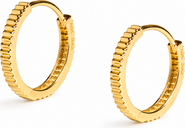 ZARUX Golden Halo Hoops 2mm