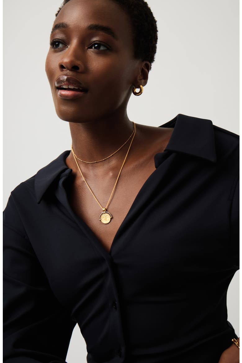Satellite Chain Necklace, Alternate, color, GOLD