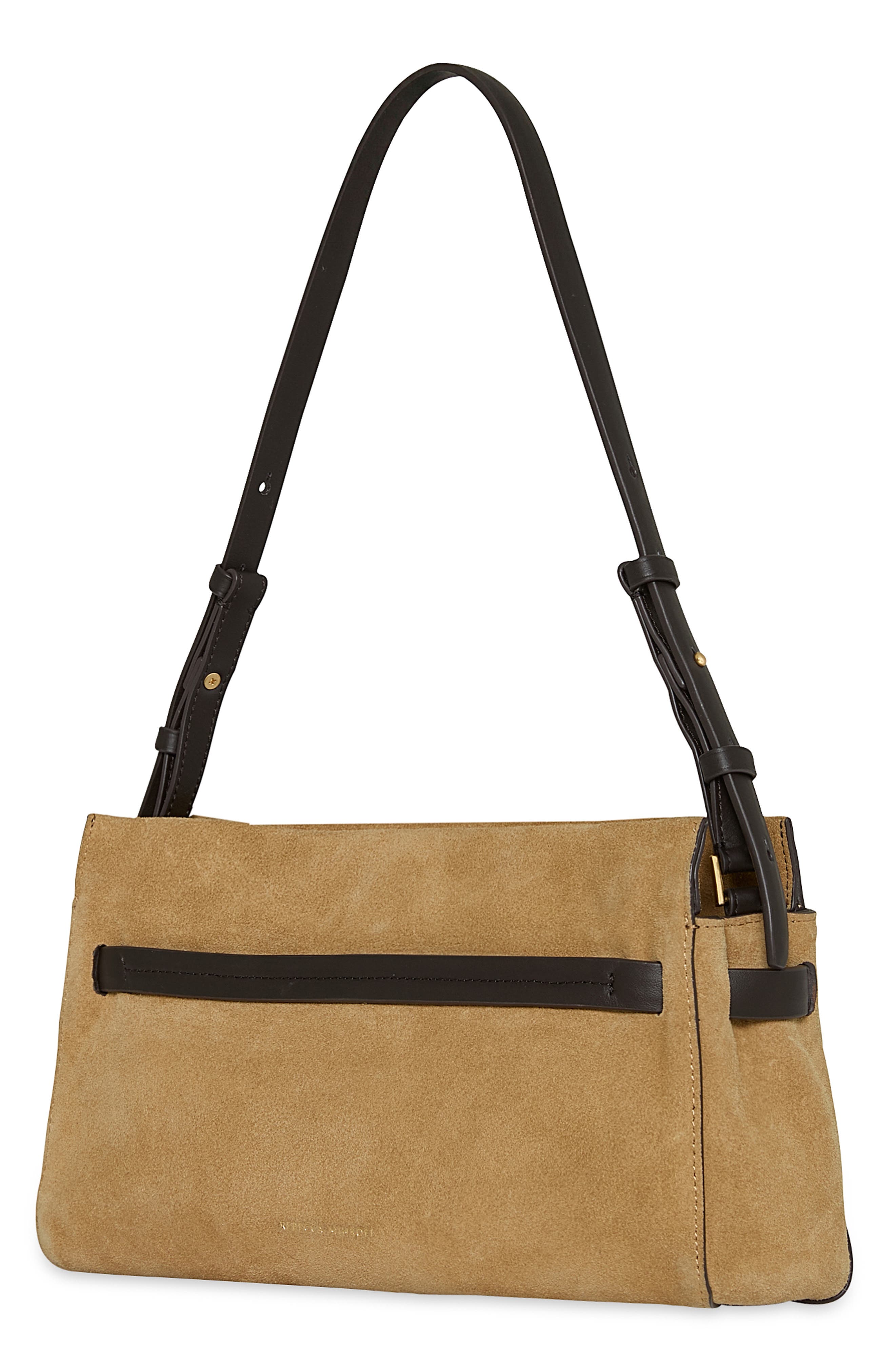Miller Leather Shoulder Bag, Alternate, color, CHESTNUT/ FONDANT